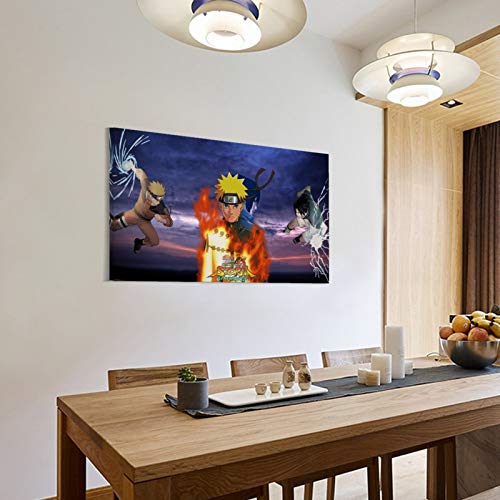 Póster de FanFF Naruto Shippuden Ultimate Ninja Storm Generations pintura decorativa de la pared de la sala de estar carteles de 20 x 30 cm