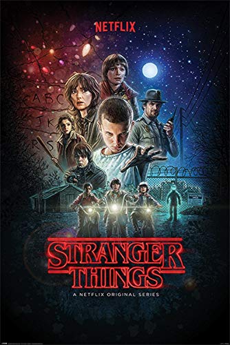 Póster Stranger Things - A Netflix Original Series (61cm x 91,5cm) + embalaje para regalo