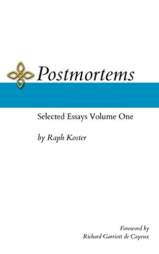 Postmortems: Selected Essays Volume One (English Edition)