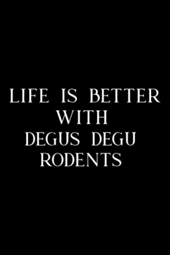 Pottery Project Book - Life is better with Degus Degu Rodents Nice: Degus Degu Rodents, Pottery Project Journal Containing 100 Project Pages to ... Pottery Log Book, Pottery Notebook ,Diary