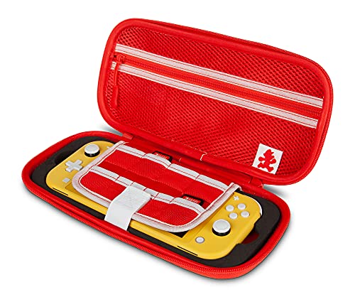 Power A 1519187-01 Estuche protector para Nintendo Switch o Nintendo Switch Lite: Mario Rojo/Blanco, funda protectora, funda para juegos, funda para consola