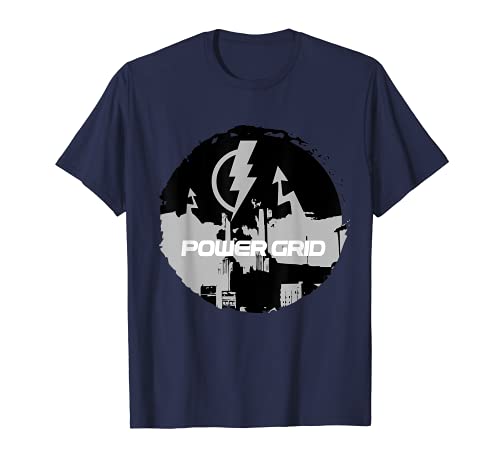 Power Grid - Diseño de juegos de mesa -Mesa Ropa para juegos Camiseta
