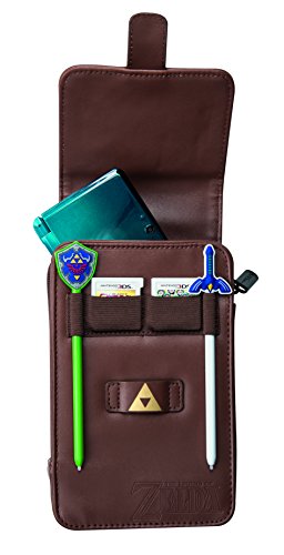 Powera - Estuche De Transporte Legend Of Zelda: Adventurer + Sandisk Ultra Tarjeta De Memoria Microsdxc Con Adaptador Sd, Hasta 120 Mb/S, Rendimiento De Apps A1
