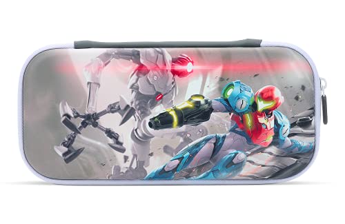 PowerA Slim Case for Nintendo Switch or Nintendo Switch Lite - Metroid Dread, Nintendo Switch OLED Model, protective case, gaming case, console case, officially licensed (Nintendo Switch)