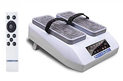POWERLEGS® Ejercita Tus Piernas Sin Esfuerzo Con Mando A Distancia Incluido - Alivia El Dolor y Mejora La Circulacion - Ejercitador De Piernas Pasivo - Mueve Tus Piernas - Mueve Tu Corazón