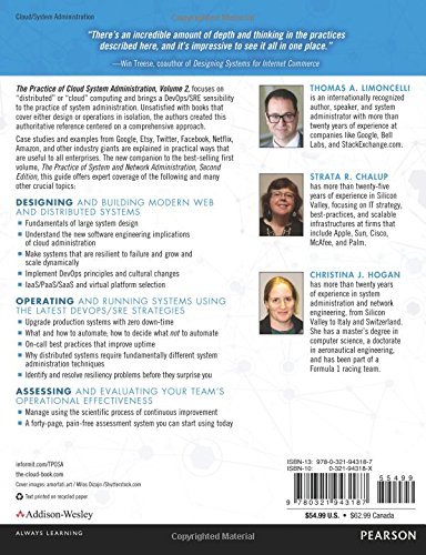 Practice of Cloud System Administration, The: DevOps and SRE Practices for Web Services, Volume 2
