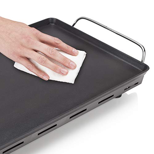 Princess 102325 Table Chef XXL, superficie de 60x36 cm, plancha Extragruesa de 4 mm de grosor, 2500 W