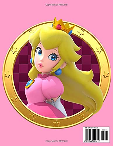 Princess Peach Coloring Book: Fantastic Princess Peach Coloring Book for Fans of All Ages. – 50+ GIANT Great Pages with Premium Quality Images.