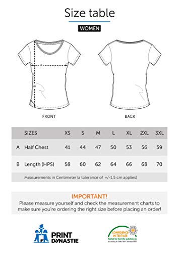 Print Dynastie Camiseta para Mujer KPOP Trainee Idol Koreaboo Korean Listas de música Pop Star Seúl Corea del Sur, Tamaño:XS, Color:K-Pop Marathon White