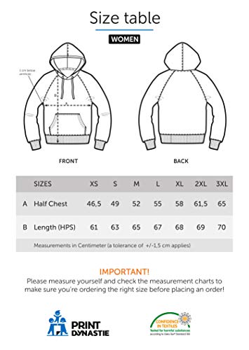 Print Dynastie Sudadera con Capucha para Mujer KPOP Trainee Idol Koreaboo Korean Listas de música Pop Star Seúl Corea del Sur, Tamaño:XXL, Color:Love My Boyfriend Black