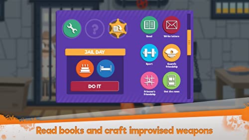 Prison Tycoon: Jail Days Virtual Manager | Hard Time Criminal Case Authority Escape From Camera Breakout Game