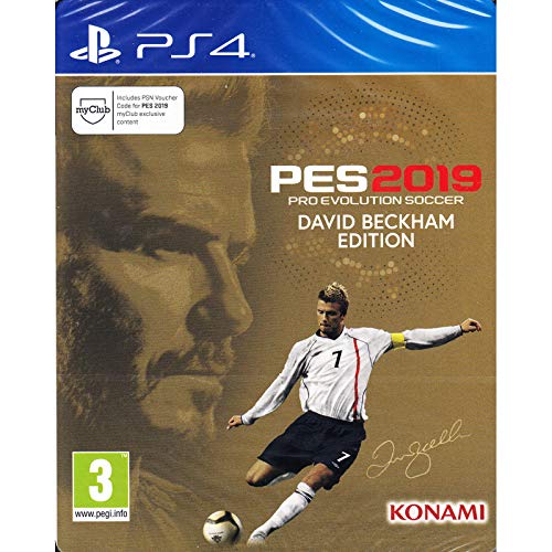 Pro Evolution Soccer 2019 (PES 2019) - PlayStation 4,David Beckham Edition