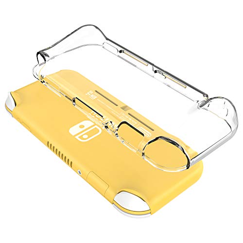 ProCase Funda Transparente para Nintendo Switch Lite 2019, Carcasa TPU Suave Antigolpes Antiarañazos para Nintendo Switch Lite 2019 –Transparente