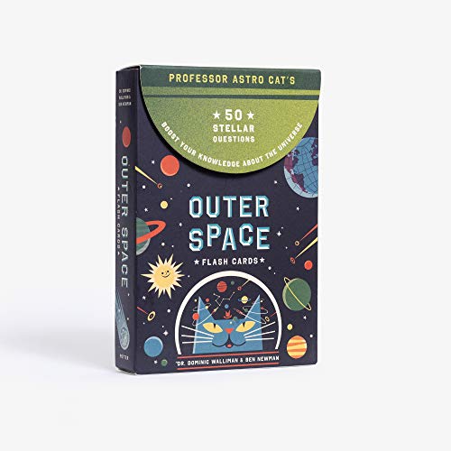 Professor Astro Cat's Outer Space Flash Cards: 50 Stellar Questions to Boost Your Knowledge About the Universe: Card Games