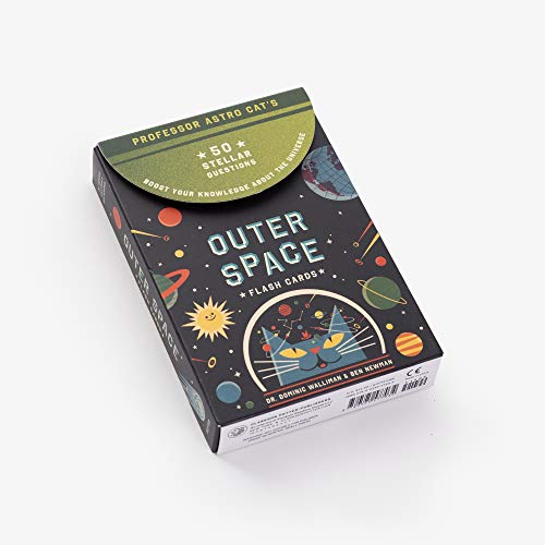 Professor Astro Cat's Outer Space Flash Cards: 50 Stellar Questions to Boost Your Knowledge About the Universe: Card Games