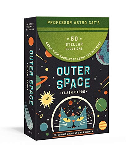 Professor Astro Cat's Outer Space Flash Cards: 50 Stellar Questions to Boost Your Knowledge About the Universe: Card Games