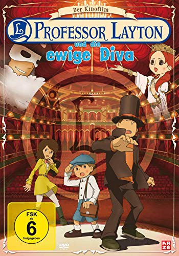 Professor Layton und die ewige Diva - Der Film - [DVD] [Alemania]