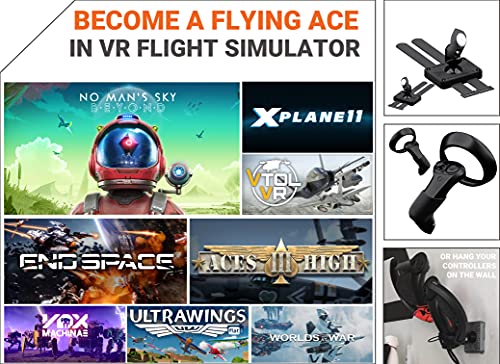 PROTUBEVR - ProTas Combo Double Joystick by ProTubeVR for HP Reverb G2 - Black