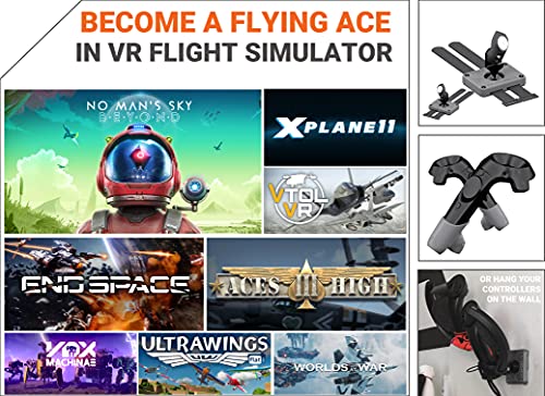 PROTUBEVR - ProTas Combo Double Joystick by ProTubeVR for HTC Vive and HTC Vive Pro - Grey