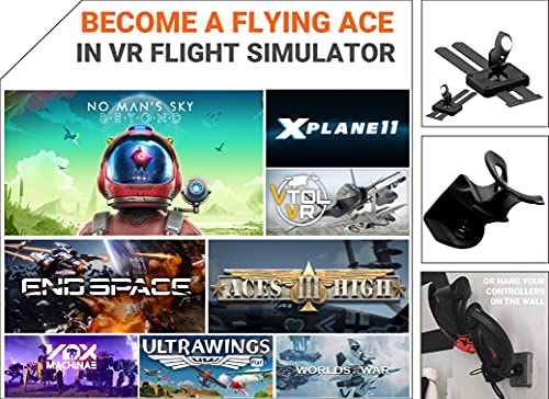 PROTUBEVR - ProTas Combo Double Joystick by ProTubeVR for Valve Index Knuckles - Black