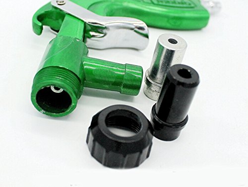 PS-2 - Juego de pistola de arena para chorro de arena resistente con 4 boquillas de cerámica de 5 mm y 6 mm
