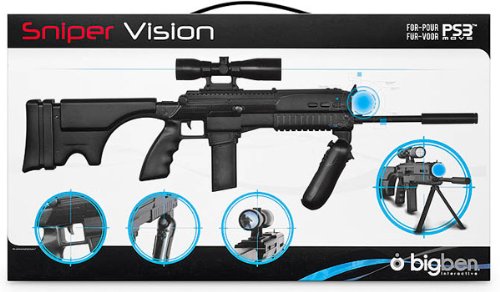 PS3 Move Sniper Gun Bigben [Importación alemana]