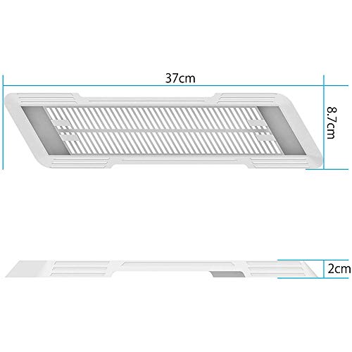 PS4 Pro Vertical Stand for Playstation 4 Pro with Built-in Cooling Vents and Non-slip Feet (White)