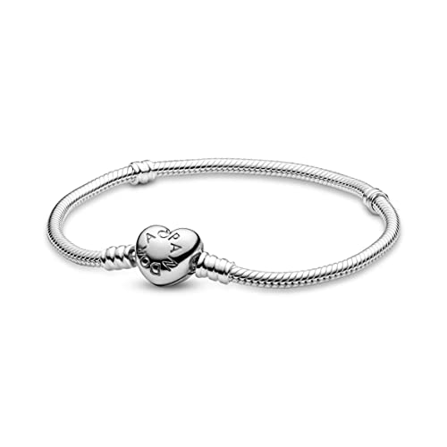 Pulsera Pandora 590719-16 moments cierre corazón