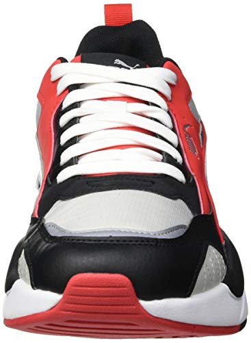 PUMA X-Ray 2 Square Pack, Zapatillas Unisex Adulto, Rojo (High Risk Red/Gray Violet Black Silver White), 43 EU