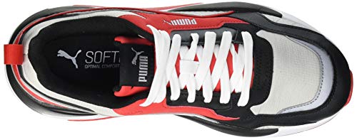 PUMA X-Ray 2 Square Pack, Zapatillas Unisex Adulto, Rojo (High Risk Red/Gray Violet Black Silver White), 43 EU