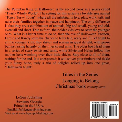 Pumpkin King of Halloween: Twirly Whirly World, book 2: Twirly Whirly World, book 2: Pumpkin King of Halloween: Volume 2