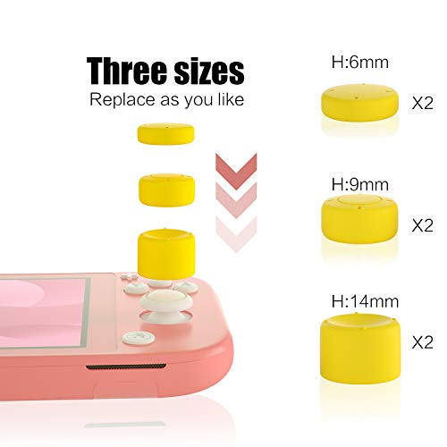 Puños para Nintendo Switch Lite, Color Amarillo