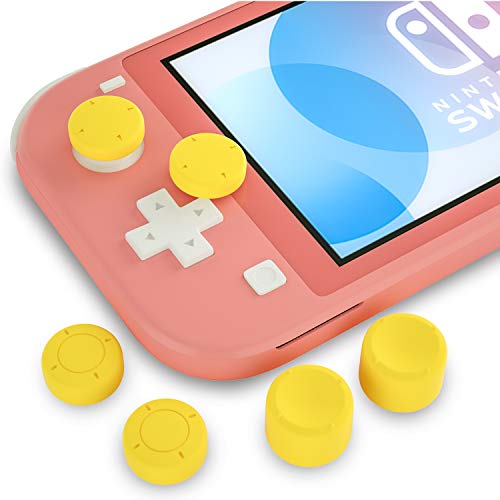 Puños para Nintendo Switch Lite, Color Amarillo