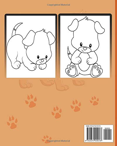 Puppy Coloring Book For Kids: Super Fun Coloring Book For Kids (High Quality Coloring Book)