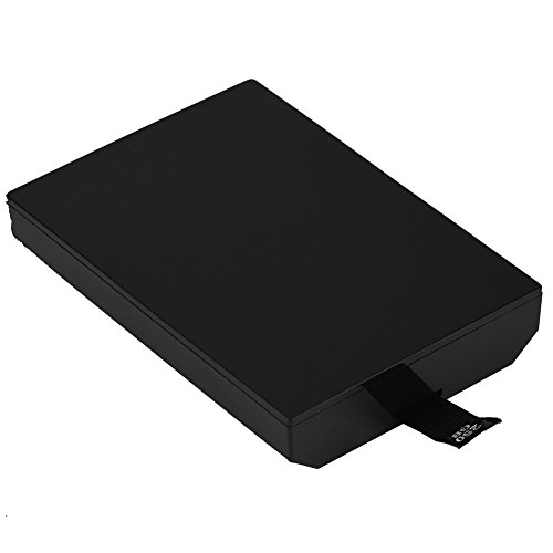 PUSOKEI Disco Duro HDD para Consola de Juegos 120GB / 250GB Disco Duro de la máquina de Juegos para Xbox 360 Internal Slim Black(250 GB)