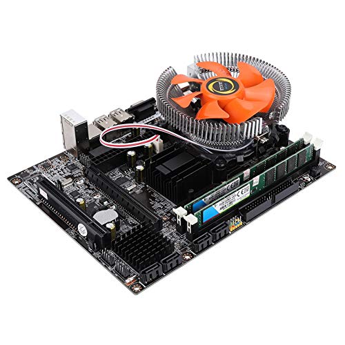 Pusokei Placa Base de Escritorio, Placa Base de computadora DDR3 1333/1066 1333MHz, Interfaz 4 USB2.0 para Intel G41, Placa Base SATA