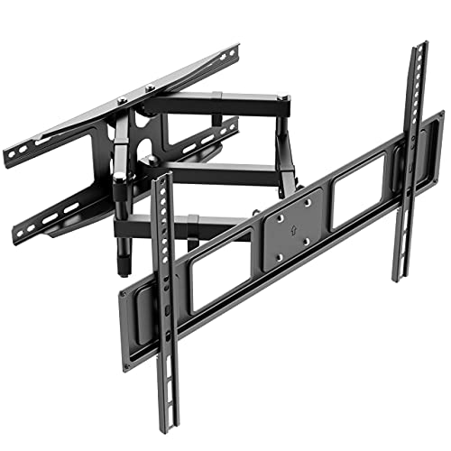 PUTORSEN Soporte TV de Pared Articulado Inclinable y Giratorio para Pantallas de 37-80 Pulgadas, máximo de 600x400 mm, hasta 40 kg