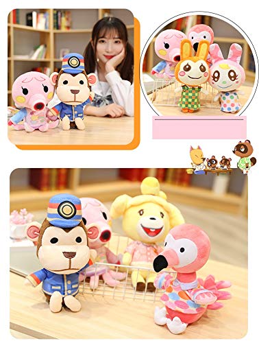 QDYL 1 Pieza Animal Crossing New Horizons 7.9"-11" Plush Stuffed Doll Limited Gran Regalo para Sus Hijos y Amigos, con coleccionismo (Octopus: 9.5'')