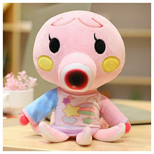 QDYL 1 Pieza Animal Crossing New Horizons 7.9"-11" Plush Stuffed Doll Limited Gran Regalo para Sus Hijos y Amigos, con coleccionismo (Octopus: 9.5'')