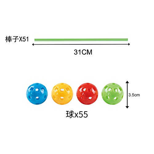Qingsi 1Set de Forts Constructor de Cohete y Juego Kit de Construcción de Construir Kits de Juguetes Fuerte Kit de Construcción Flexible de Construcción Fuerte de BRICOLAJE Castillos