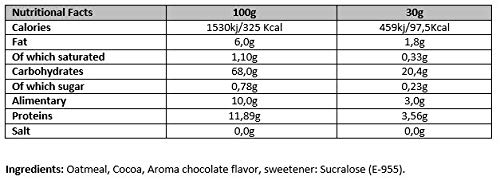 QUAMTRAX INSTANT OATMEAL (2 KG) - GALLETA