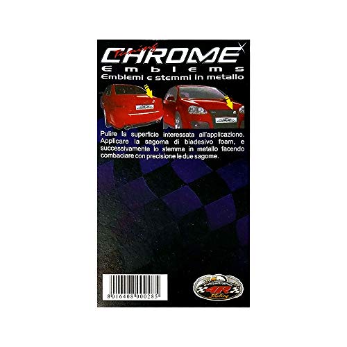 Quattro Erre 11026 Escudo Logo Pegatinas assetto Corse de metal