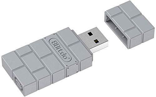 QUMOX Adaptador inalámbrico USB para PS Classic Windows Mac Raspberry Pi Switch