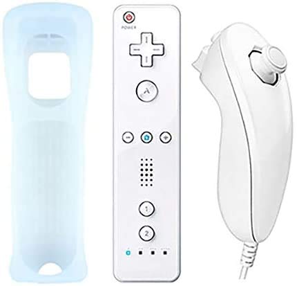 QUMOX Mando a Distancia Control Remoto + Nunchuk para Wii/Wii U