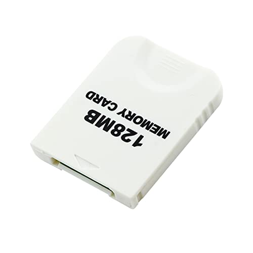 QUMOX Tarjeta de Memoria 128 MB para Juego Juegos Wii Gamecube GC 128M