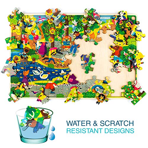 Quokka Niños Juguetes Rompecabezas Niño Niña Edad 8-10 - 60 Piezas Jigsaw Puzzles Niños Edad 5-8 8-12 - Aplicación educativa con 42 juegos de rompecabezas como regalo