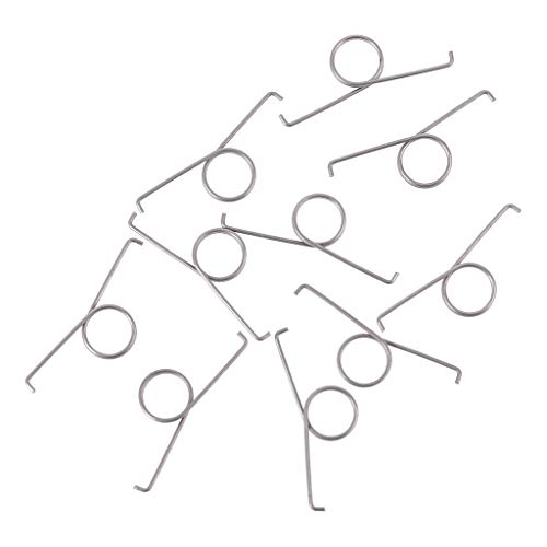 QuQiaoUK 10 unids/set PS5 L2 R2 botón de gatillo resorte metal reemplazo R2 L2 gatillo botones componente para PS5 controlador partes