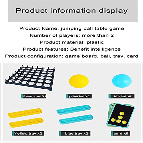 qwert Bouncing Bounce Off Game,Ping Pong Challenge Game,Desktop Bouncing Bounce Off Game Ball,Desktop Bouncing Bounce Off Game Ball,Bounce Off Game Activate Ball Game (1pcs)