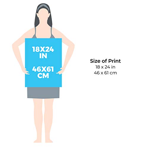 Ra-smit Panorama Chateau Chenonceau Francia - Póster grande para pared, papel grueso, 45,7 x 60,9 cm