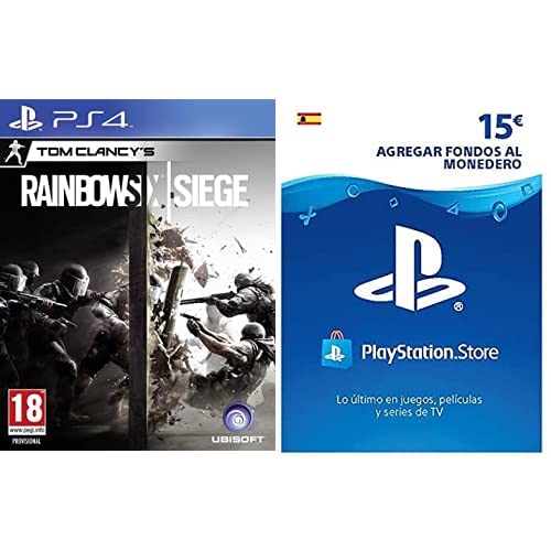 Rainbow Six Siege & Sony, PlayStation - Tarjeta Prepago PSN 15€